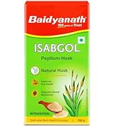 Baidyanath Isabgol (Psyllium Husk) Powder - 200 gm | Healthy Digestive Tract | Rich Source Of Die...