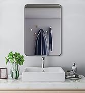 鏡 AR MIRROR Amazon.com: SCWF-GZ 20x30 Arch Mirror Square Wall Mounted