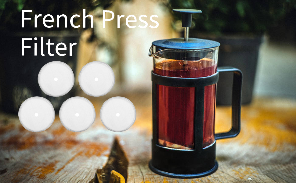 French Press Replacement Filter Mesh Screen Coffee Press