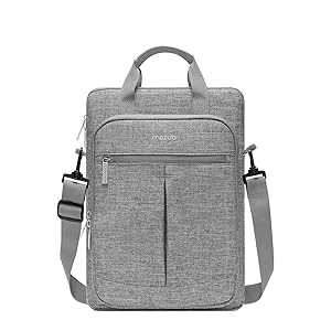 Amazon.com: MOSISO Vertical Laptop Shoulder Bag Compatible