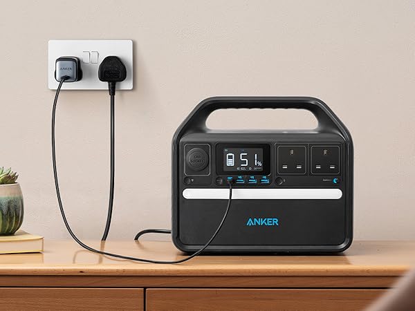 Anker 535 Portable Power Station, 512Wh Portable Generator