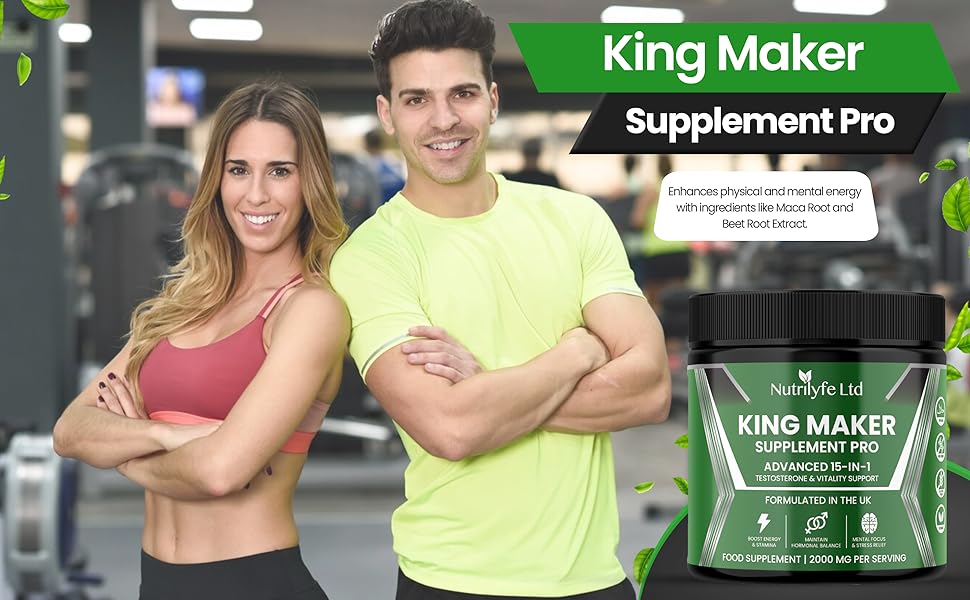 Healthy and active lifestyle – Maca Root and Beet Root Extract support mental and physical energy 