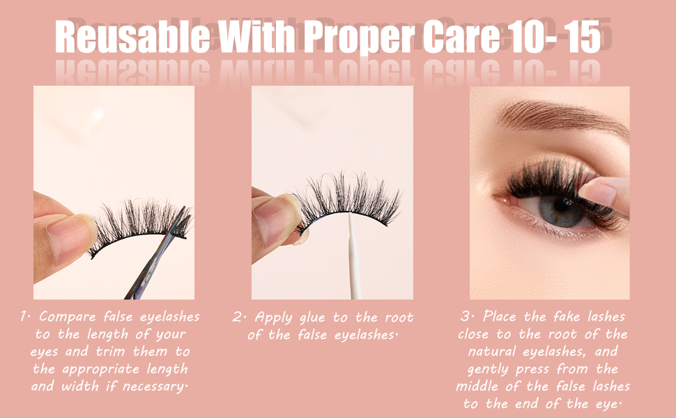 faux mink eyelash