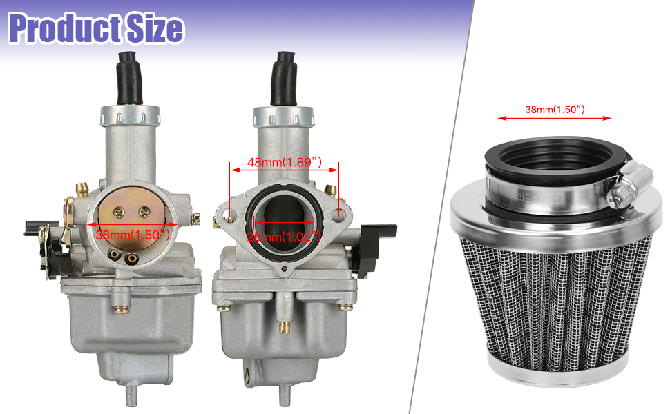 Amazon.com: CILOYU PZ26 Carburetor Carb Kit Replacement for