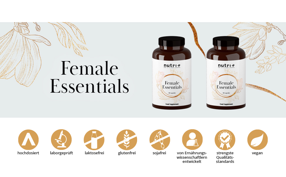Frauen Vitamine + Mineralstoffe Female Essentials 60 Kapseln