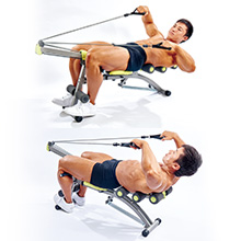 Images of upper body training