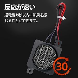 ホワイト PTCファンヒーター XY-618 ホワイト PTCファンヒーター XY-618