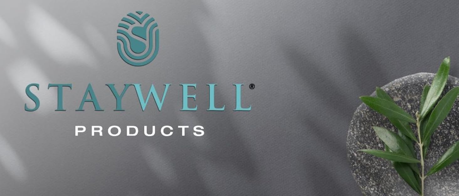 StayWell Pure Copper Hand Roller Keychain with Swivel Clip Closure