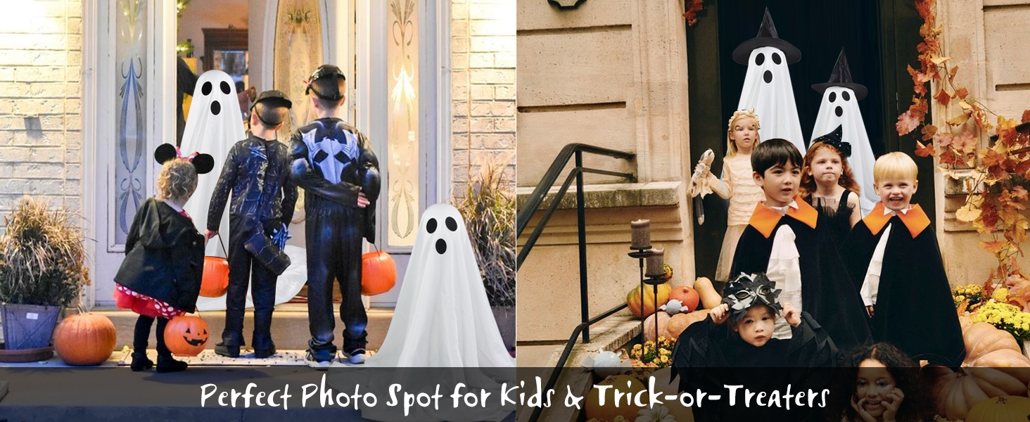 Perfect Photo Spof for Kids a Trick-or-Treafers