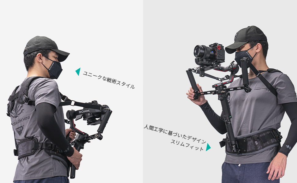Amazon | TILTA 軽量ジンバルサポートベストDJI Ronin RS2、RSC2