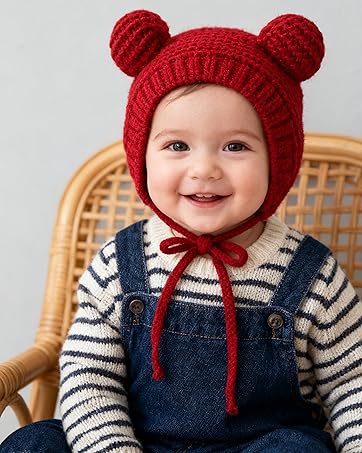 Baby Beanies with Cute Ears