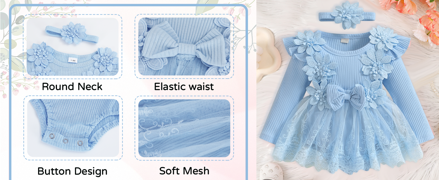 baby girls romper dress