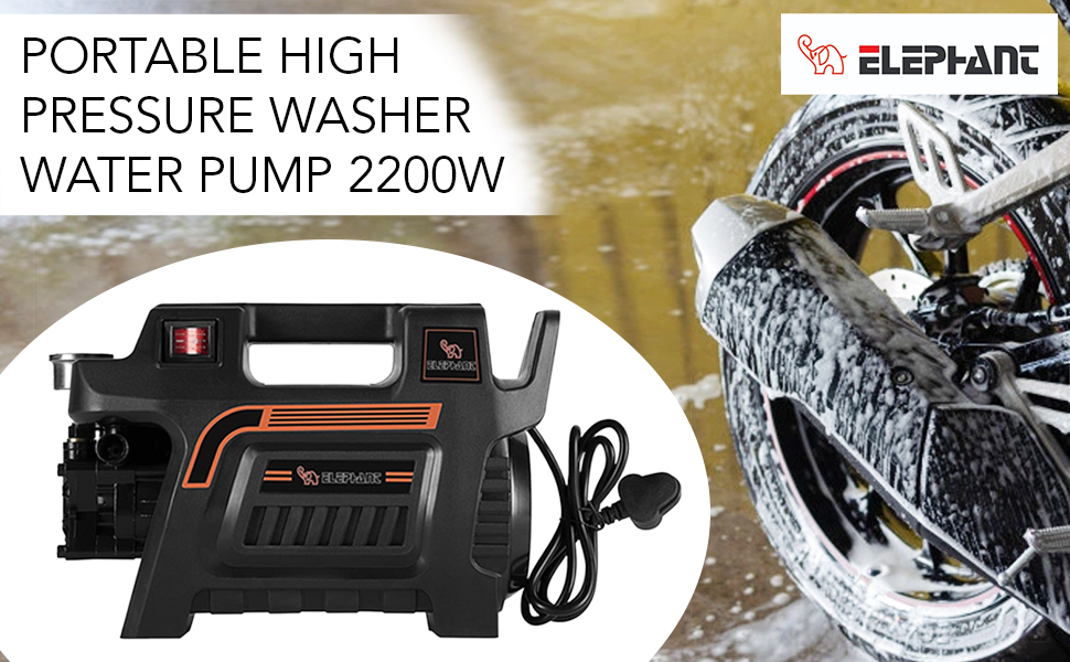 Portable High Pressure Washer Water Pump