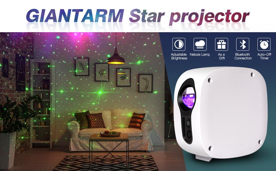 GIANTARM Starry Sky Projector, Night Light Projector Adults, Star