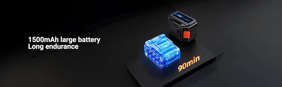 Along with large battery