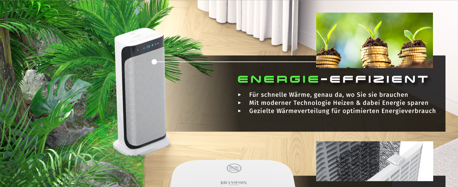 Brandson Heizlüfter Energie