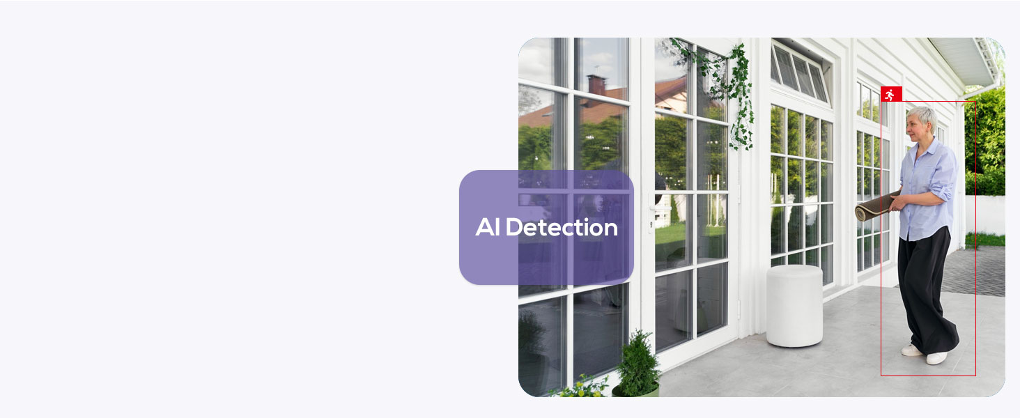 security camera human detection