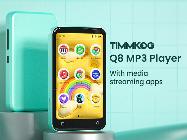 Amazon.com: TIMMKOO 80GB Kids MP3 Player with Bluetooth