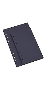 817 black card refill paper