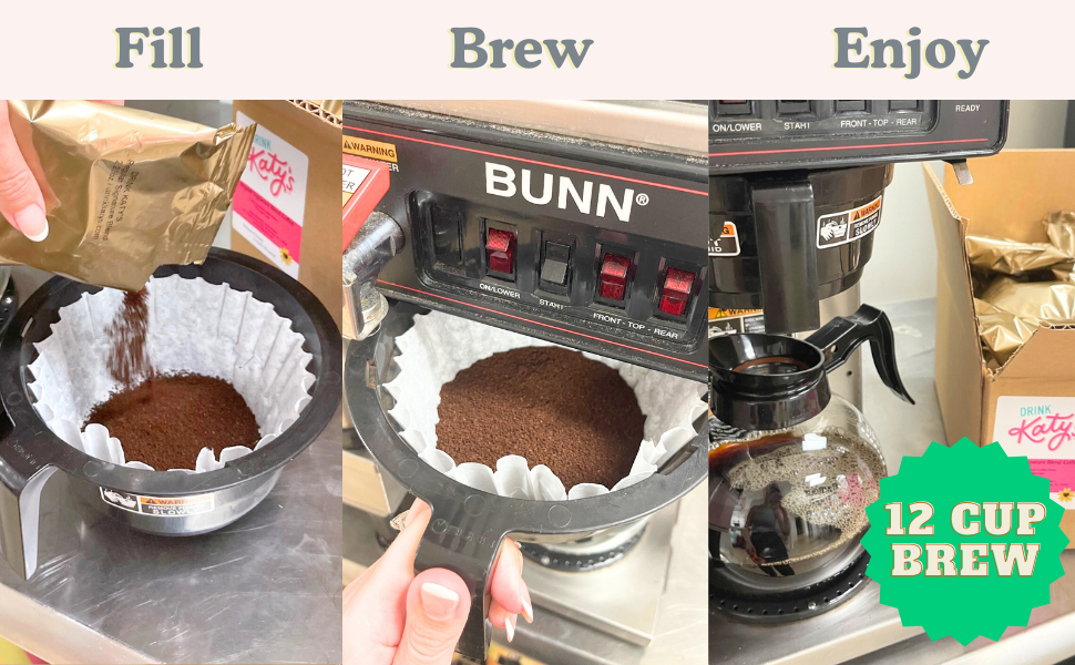 Commercial coffee packet Small ground coffee pack Grinds coffee pouches