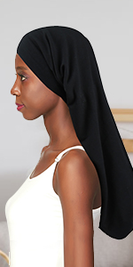 Long Satin Bonnet for Black Women