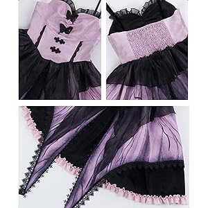 紫のゴスロリ衣装 SEASONZ ゴスロリ セットアップ ブラウス JSK ジャンパー