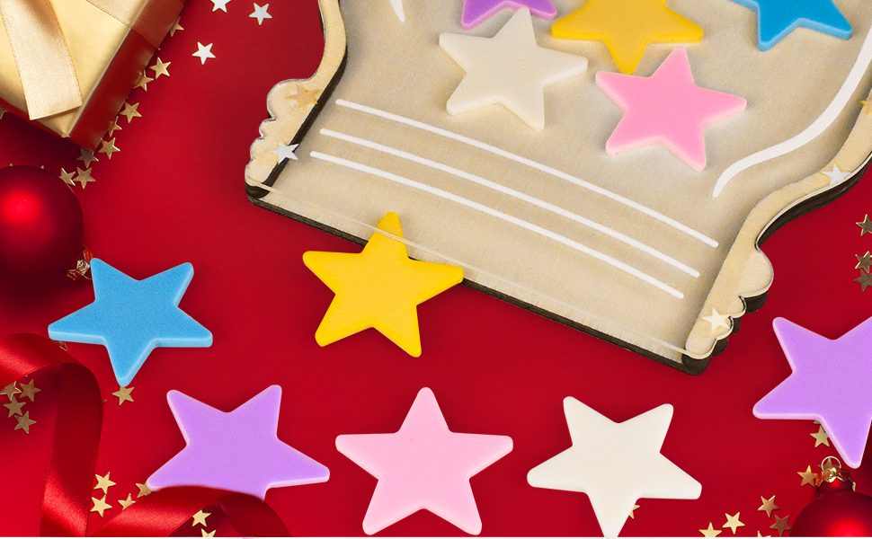 Reward Jar with Star Tokens, Reward Charts for Children Behaviour Potty Training and Daily