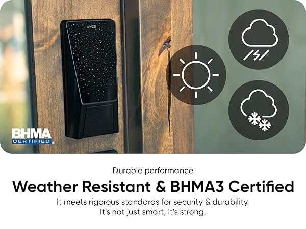 Wyze Palm Lock Weather