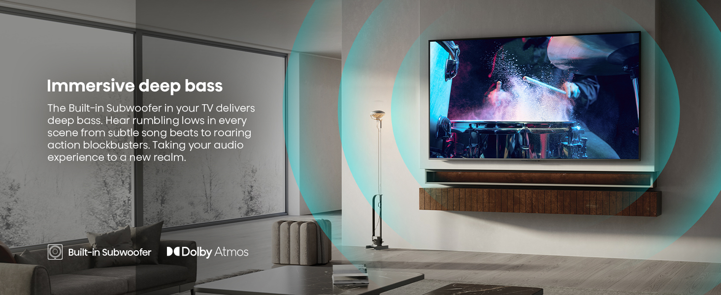 Built-in-Subwoofer