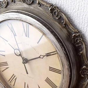 Amazon.co.jp: 壁掛け時計 掛け時計 壁掛時計 アンティーク レトロ