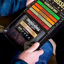 meat and pepper spicy beef jerky habanero jalapeno ghost carolina reaper