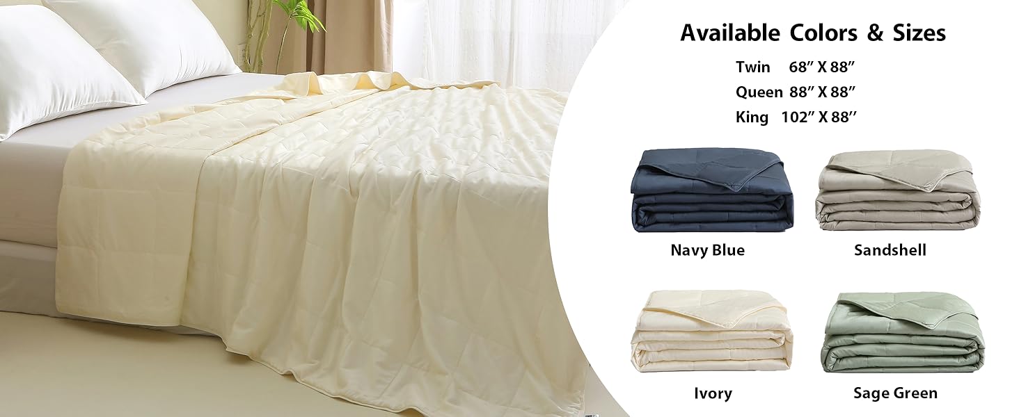 EP Mode Lightweight Quilt Blanket for Summer, Breathable- Ivory, Twin, Natural Fiber Choice 4d599cc3 98d3 4da8 B5ba 5d4032481f38. CR0,0,2928,1200 PT0 SX1464 V1