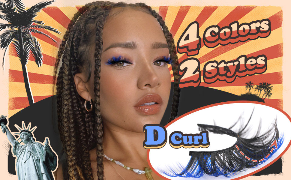 Colorful Lashes