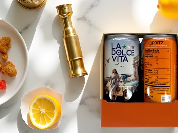 Amazon.com : La Dolce Vita Italian Soda – Spritz Flavor
