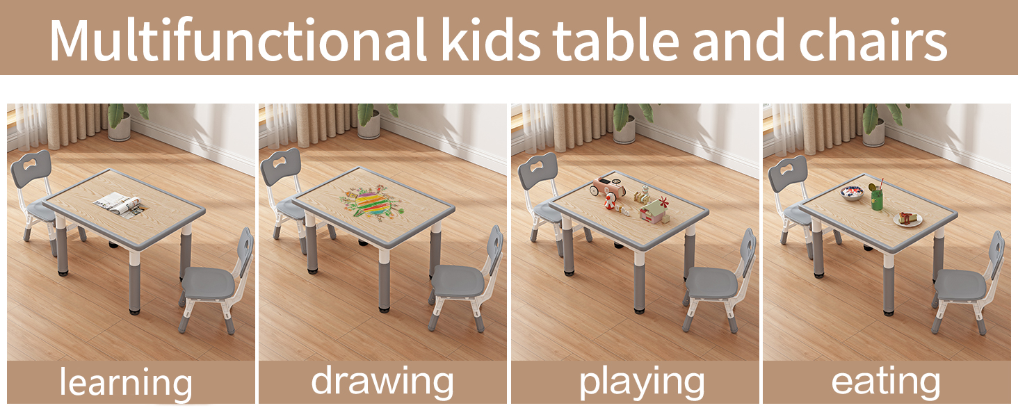 kids table and chairs
