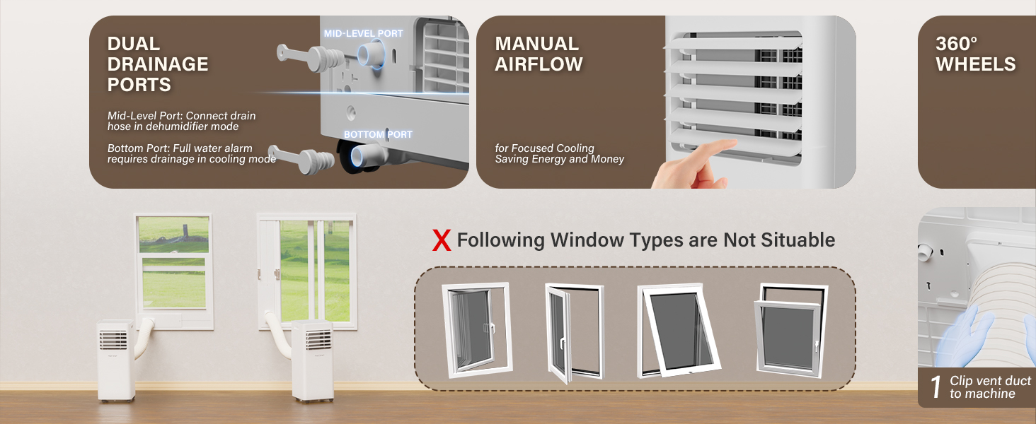 portable air conditioners ac unit for bedroom