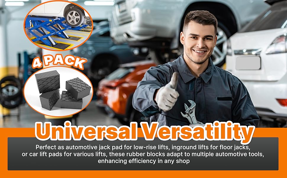 car lift pads