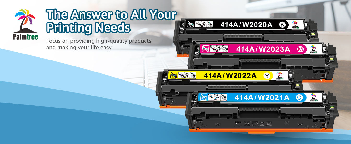 hp 414a toner cartridges 4 pack