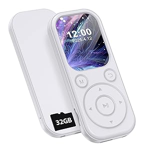Amazon.co.jp: MP3プレーヤー Bluethtooth5.3 【26g業界最小型