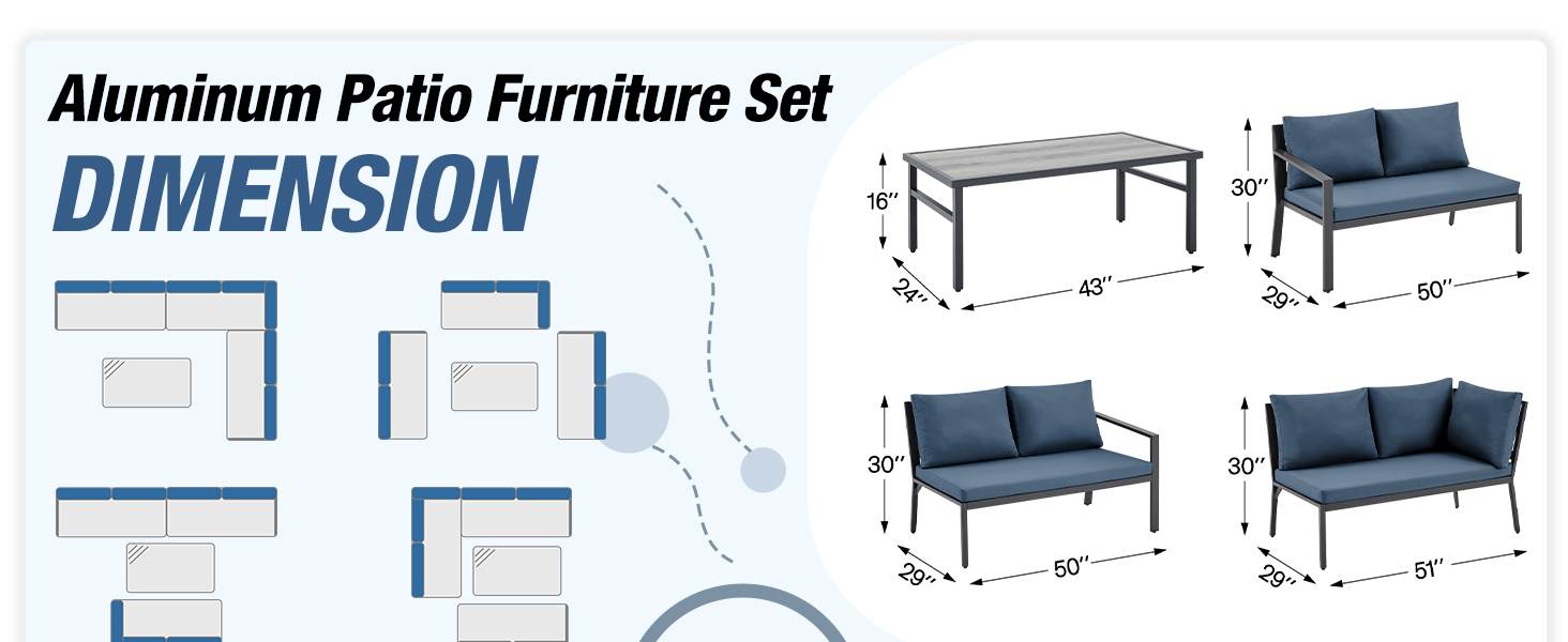 Patio Furniture Set