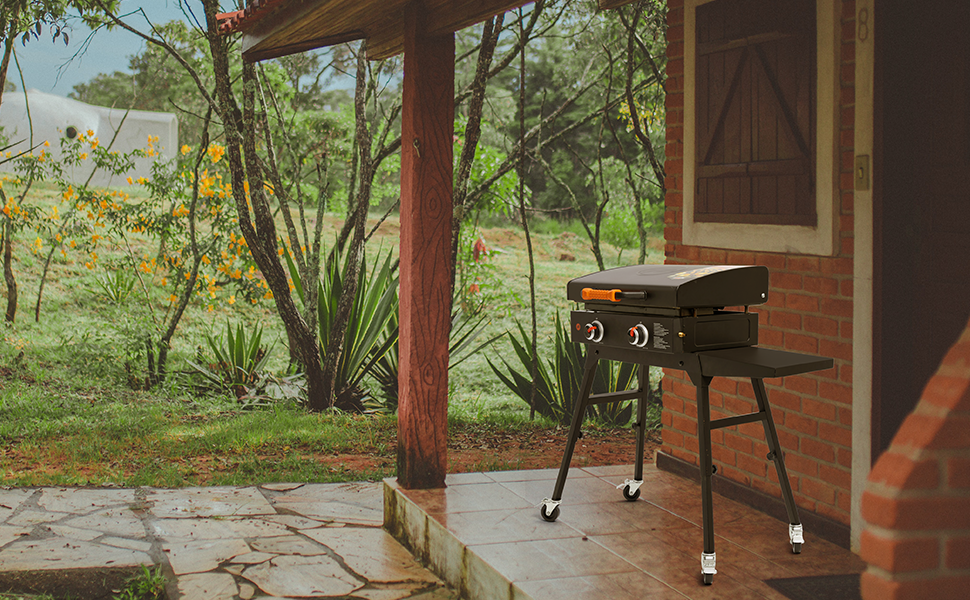 GRILLHOME 3 Inch Caster Wheels for Blackstone Griddle