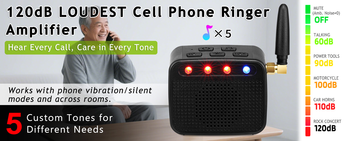 cell phone ringer amplifier