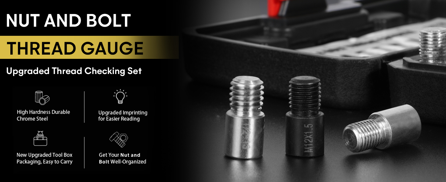 Nut and Bolt Thread Checker
