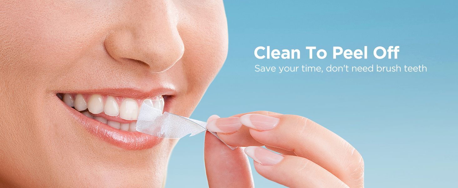 Gloridea Teeth Whitening Strips, Pack of 28 Strips (14