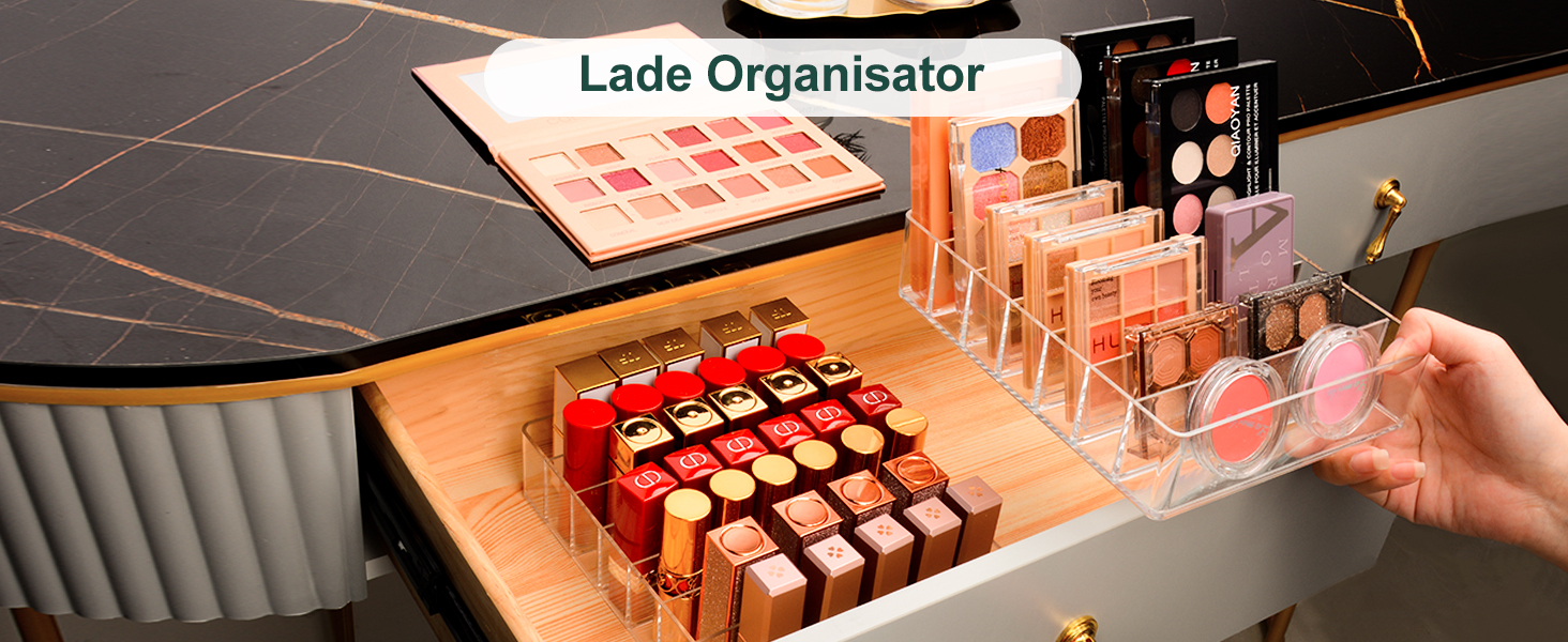 acrylic lipstick organizer