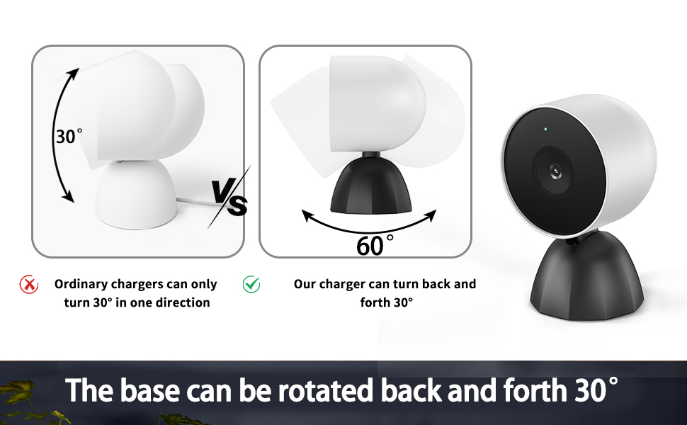 nest battery camera charger