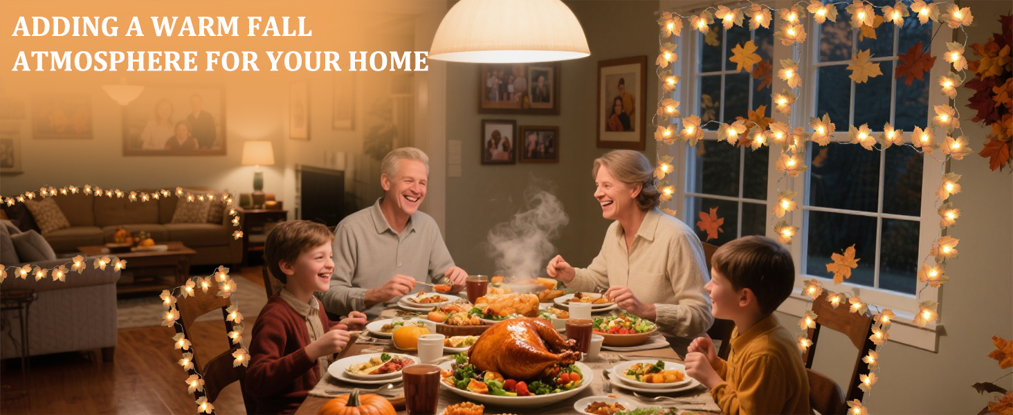 fall decorations for home fall decor fall garland with lights thanksgiving decorations halloween