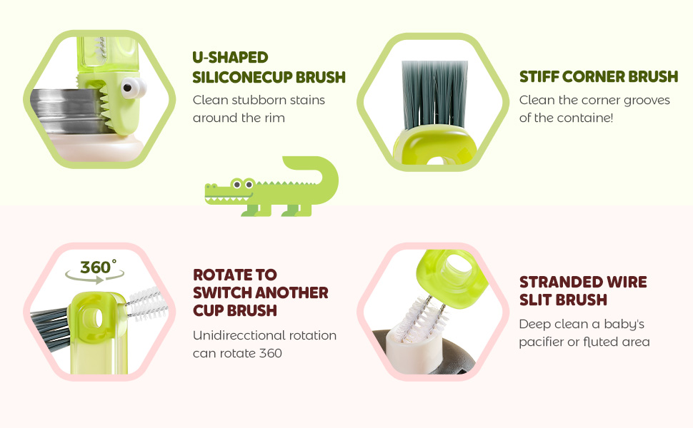 3 in 1 cup lid cleaning brush