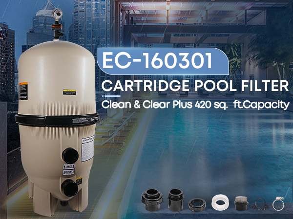 Amazon.com : A-DCWMool EC-160301 Cartridge Pool Filter Clean