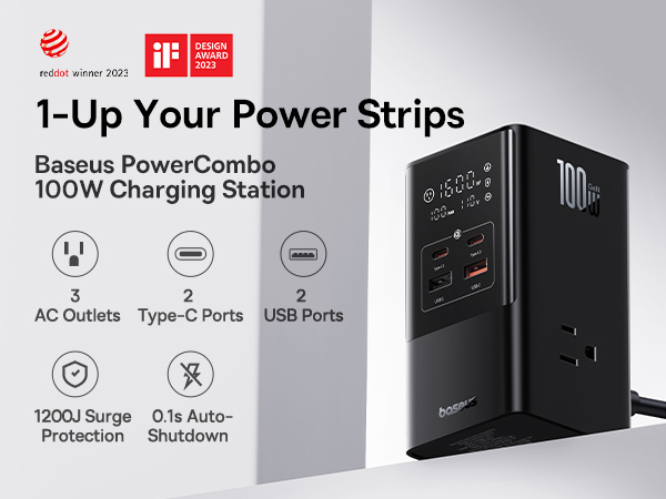 Amazon.com: Baseus 7-in-1 USB C Charging Station, 100W